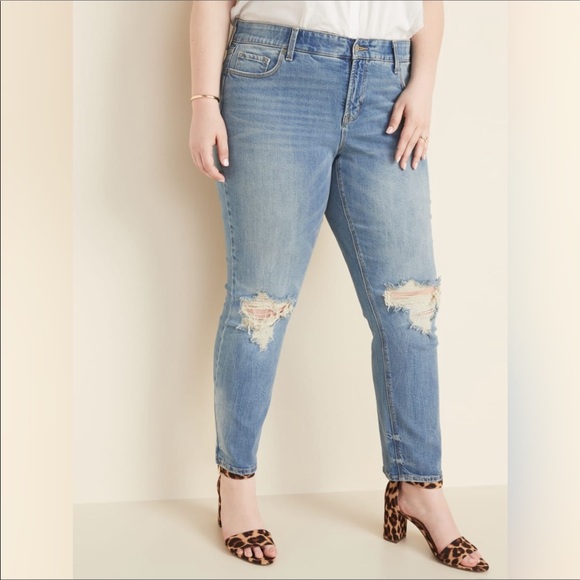 old navy power straight high rise